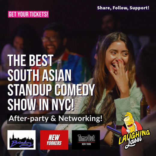 Laughing Lassi - The Best Desi Standup Comedy Show in NYC in Buffalo