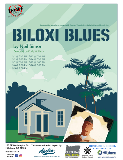 Biloxi Blues in Portland