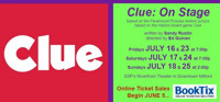 Clue On Stage show poster