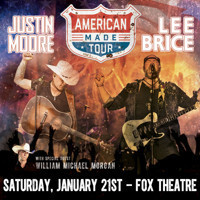 Lee Brice and Justin Moore 2017 'American Made' Tour