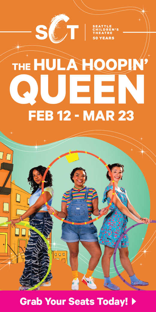 The Hula-Hoopin' Queen show poster