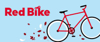 Red Bike in San Francisco Logo