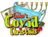 The Cowan's Covid Christmas show poster