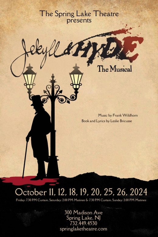 Jekyll & Hyde show poster