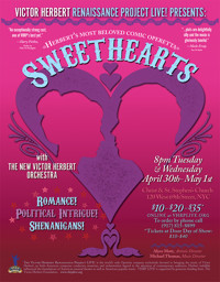 Sweethearts show poster