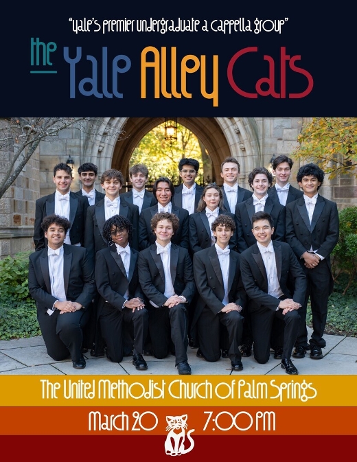 Yale Alley Cats A Cappella Concert show poster