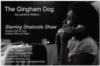 The Gingham Dog show poster
