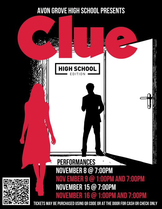 CLUE show poster