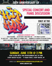 Long Island Music & Entertainment Hall of Fame to Celebrate Hip-Hop’s 50th Anniversary with Hip-Hop Concert