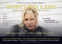Pamela Shaw - Naughty With a Band show poster