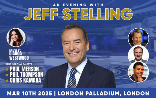 An Evening with Jeff Stelling show poster