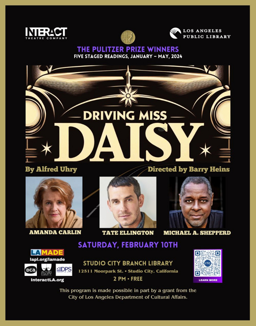 DRIVING MISS DAISY by Alfred Uhry show poster
