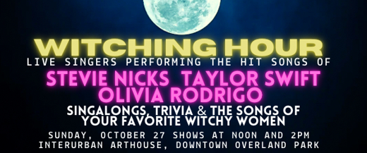 WITCHING HOUR: Live Singers performing the hit songs of Stevie Nicks, Taylor Swift, Olivia Rodrigo and other Witchy Women in Kansas City