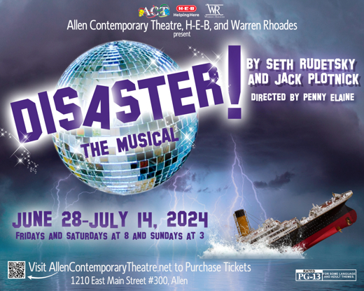 Disaster! The Musical show poster