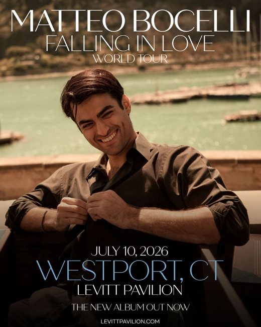 Matteo Bocelli - Falling In Love World Tour in Connecticut
