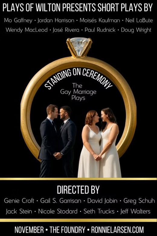 Standing On Ceremony The Gay Marriage Plays