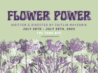 Flower Power show poster