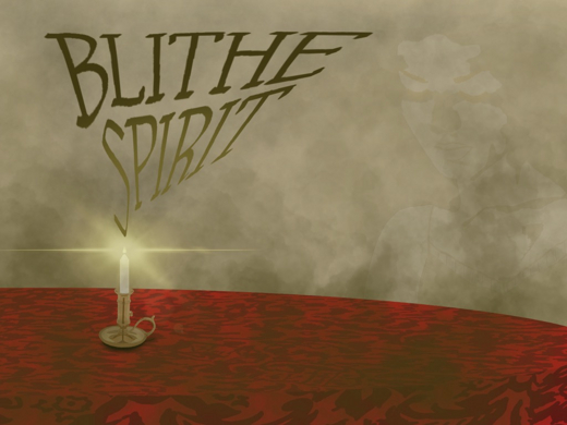 Blithe Spirit show poster