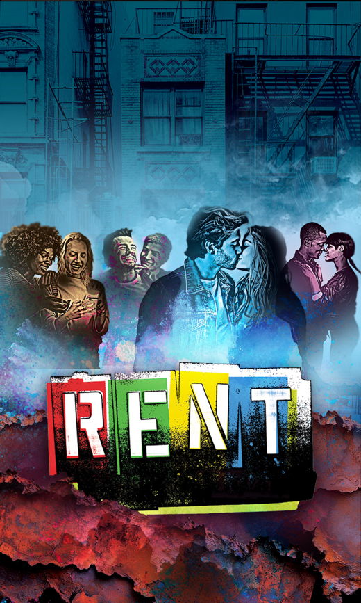 Rent show poster