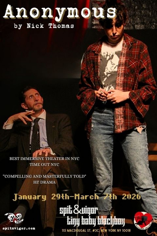 Anonymous show poster