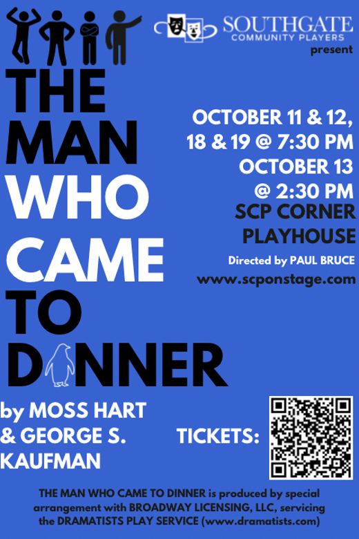 The Man Who Came to Dinner show poster