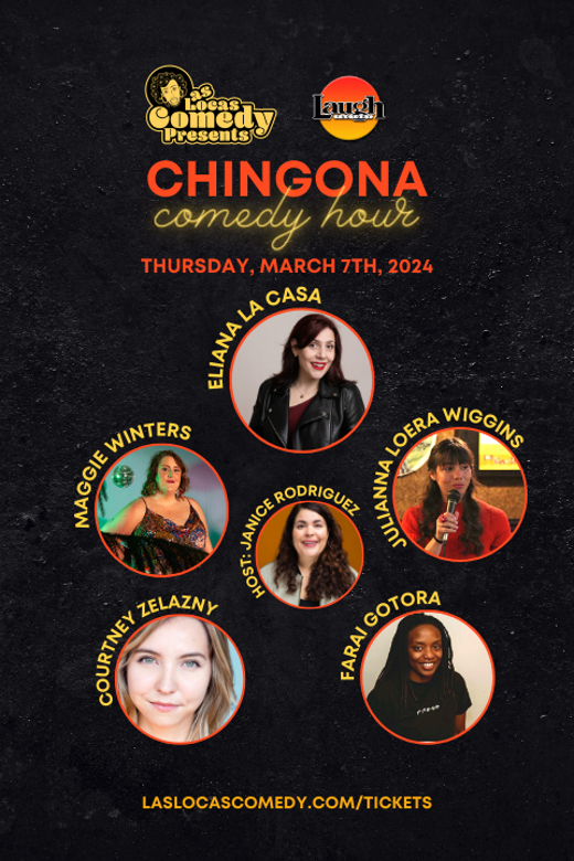 Chingona Comedy Hour - March 2024