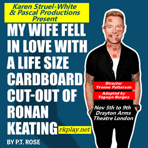 My Wife Fell in Love with a Life Size Cardboard Cut-out of Ronan Keating show poster