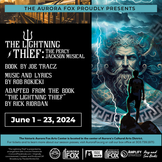 The Lightning Thief: The Percy Jackson Musical show poster