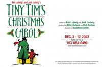 Tiny Tim's Christmas Carol show poster