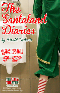 The Santaland Diaries show poster