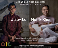 Utsav Lal & Manik Khan ( Piano-Sarod Duet)