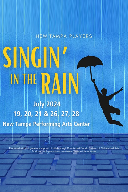 Singin in the Rain show poster