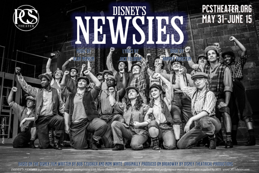 Disney's Newsies show poster