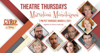 Marvelous Monologues show poster