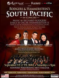 SOUTH PACIFIC In Concert show poster