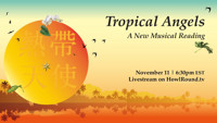 Tropical Angels, a new musical reading show poster