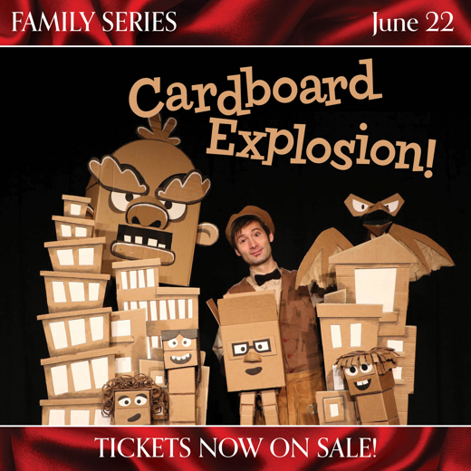Cardboard Explosion! show poster