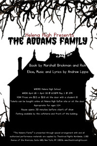 The Addams Family - A New Musical show poster