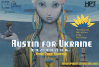 Austin for Ukraine show poster