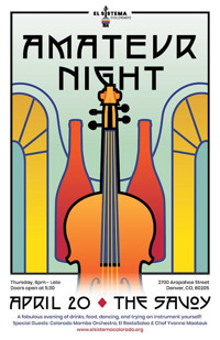 El Sistema Colorado Annual Amateur Night Gala show poster