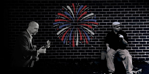 Chris Vitarello v Michael Bram. It's all Red, White & Blue.