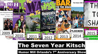 The Seven Year Kitsch by The Humor Mill Orlando - The Anniversary Show! show poster