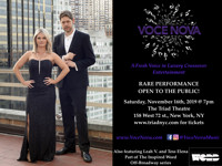 VOCE NOVA - A Fresh Voice on the Upper West Side in Central New York