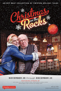 CHRISTMAS ON THE ROCKS show poster