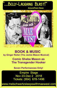 Mel Schwartz Sleeps with Mae West show poster