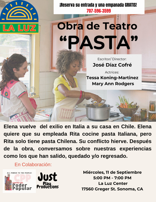 PASTA por José Díaz Cofré show poster