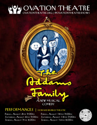 The Addams Family - A New Musical Comedy in San Diego Logo