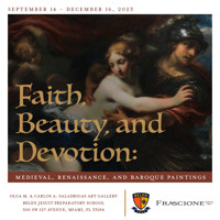 “Faith, Beauty, and Devotion: Exhibition of Rare 13th-17th Century Paintings”, Opening Reception show poster