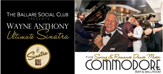 Wayne Anthony Sings Ultimate Sinatra with Special Guest Steven C Anderson in 