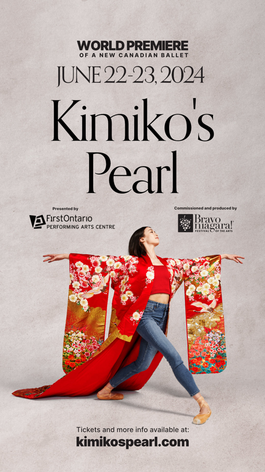 Kimiko’s Pearl show poster